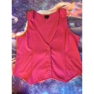 Torrid pink vest